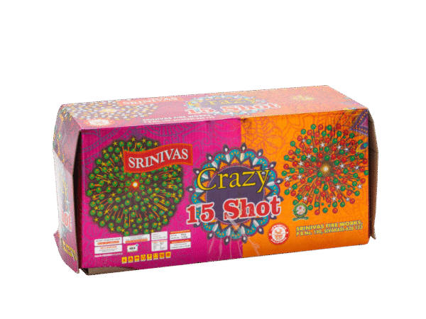Srinivas CRAZY 15 shots multicolour
