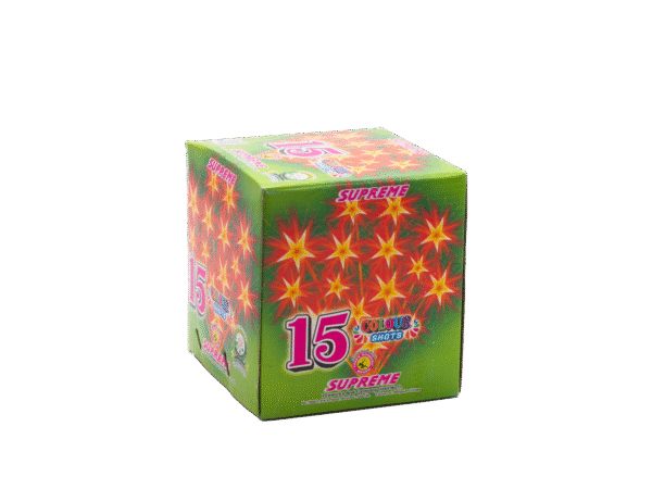 Supreme 15 shot multicolour