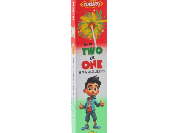 10 cm 2x1 MultiColour Sparklers