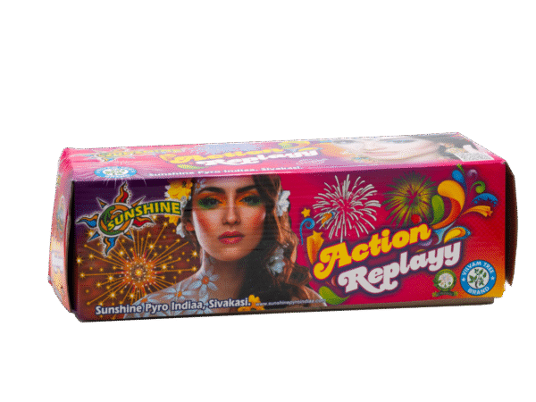 SUNSHINE Action Replay 100 shots Multicolour