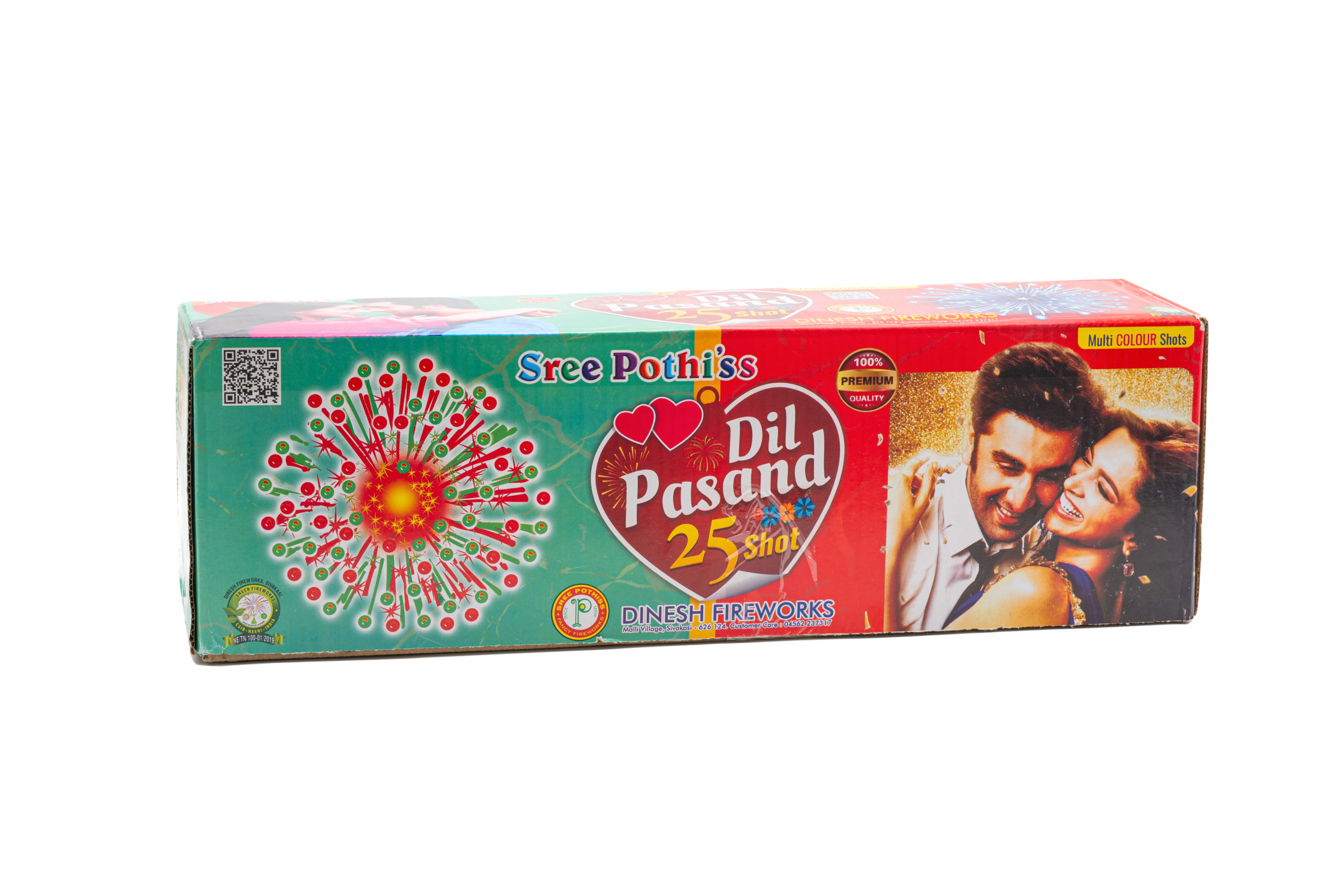 POTHIS DIL PASAND 25 SHOTS MULTICOLOUR