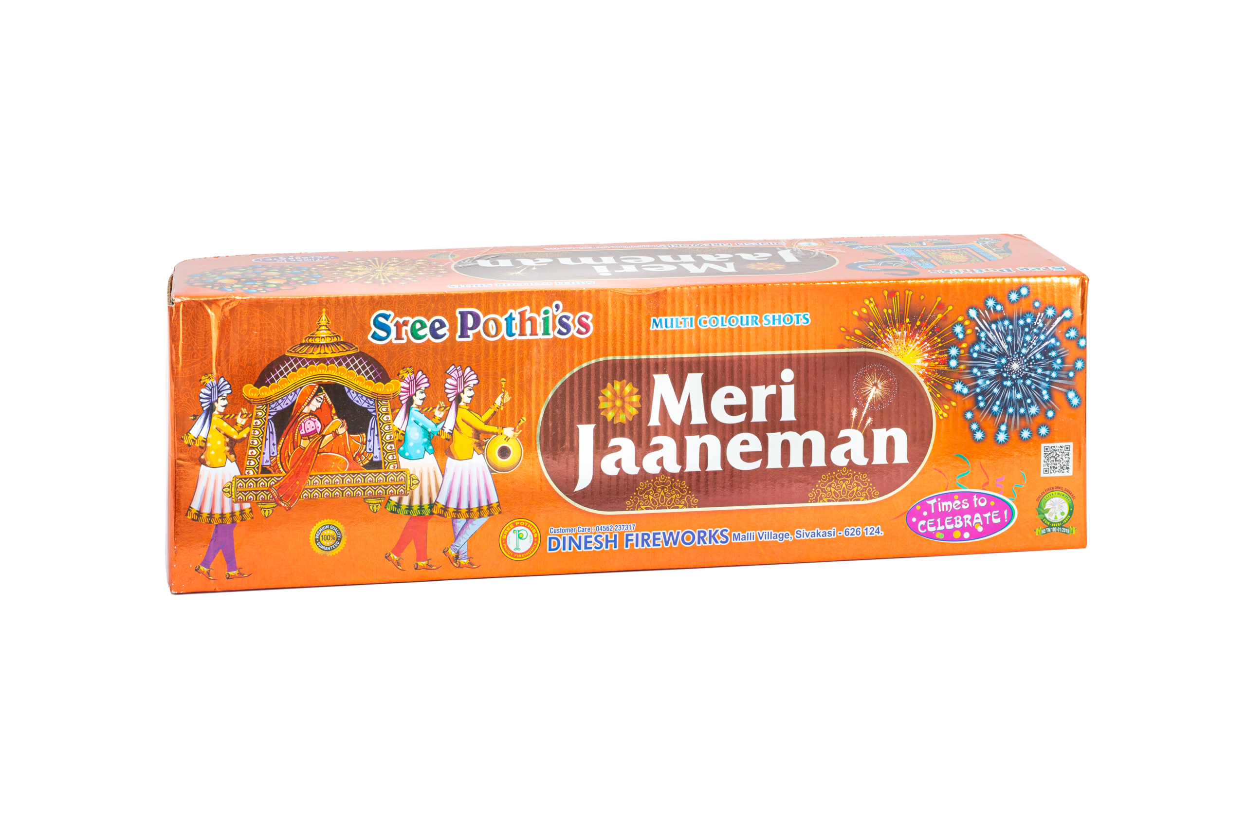 POTHIS MERI JAANEMAN 100 SHOTS MULTICOLOUR
